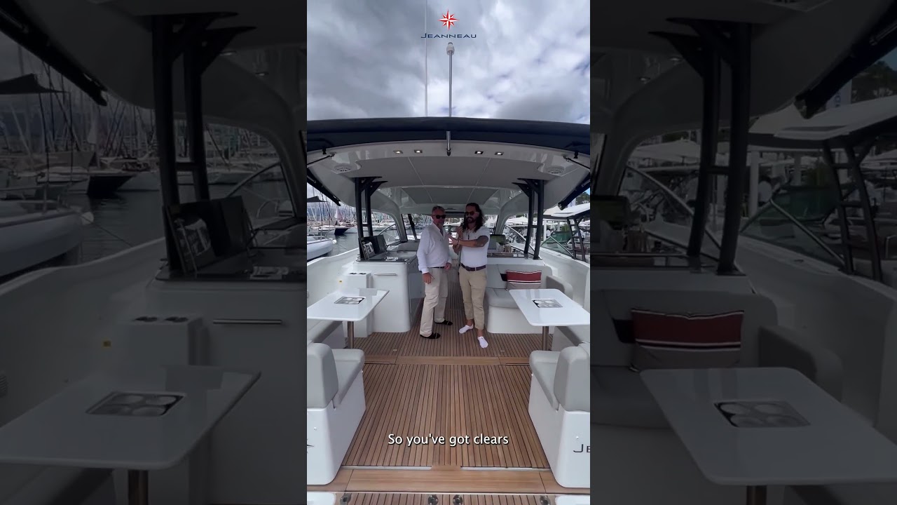 ⁣Jeanneau TH38 Cannes 2026 with Jason and Drew