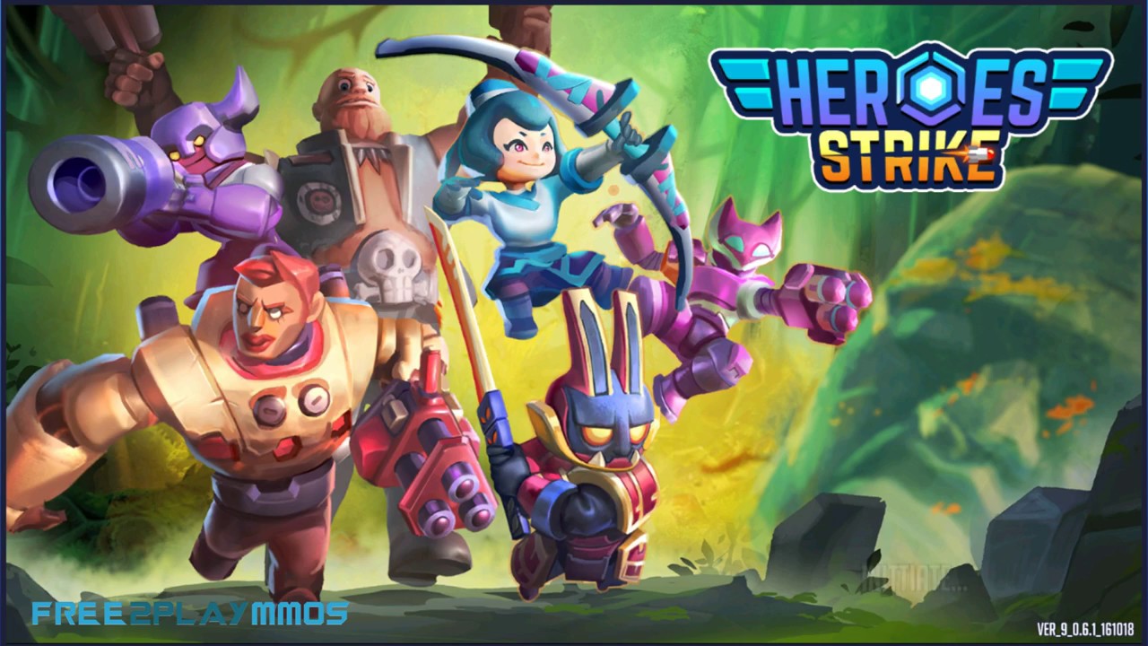 Heroes Strike 3v3 Moba Brawl Shooting Android Apk Gameplay Youtube