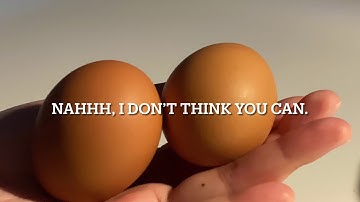 How to determine raw or hard-boiled egg with inertia!