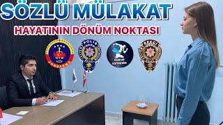 SÖZLÜ MÜLAKAT (Pomem, Pmyo, Bekçi, Jandarma, Asem, Usem, Msü, Astsubay, Subay, Katiplik, Jamyo)