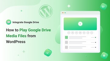 How to Play Google Drive Media Files from WordPress (Audio & Video Files)