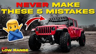 5 Jeep Modification Mistakes You Can't Afford to Make