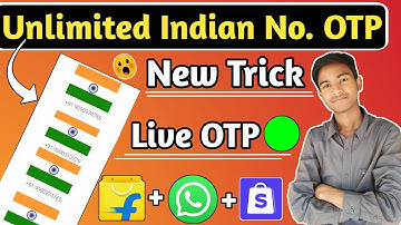 Live🔴 Unlimited Indian No. OTP | OTP bypass Web |Indian No. Otp bypass | whatsapp,Flipkart otp bypas