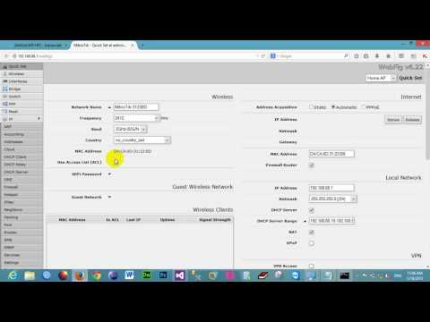 How to Configure Microwave