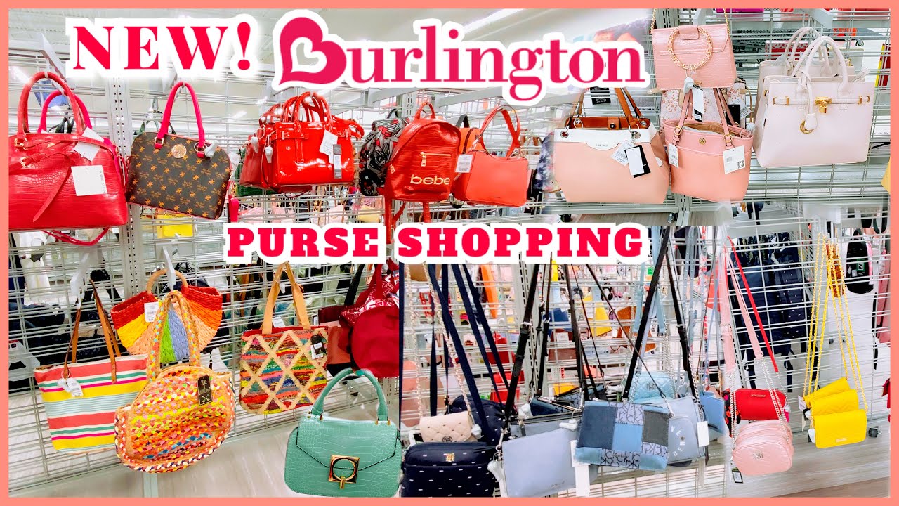 BURLINGTON NEW DISPLAY DESIGNER HANDBAGS & PURSE FOR LESS‼️SHOP