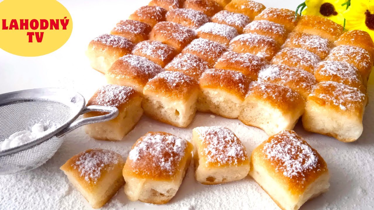 DUKÁTOVÉ BUCHTIČKY S LUXUSNÍM VANILKOVÝM KRÉMEM, BABIČČIN RETRO RECEPT | Lahodný TV