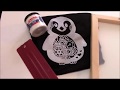 How to screen print using vinyl - Cricut screen printing - speedball ink