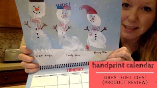 Handprint Calendar: Great gift idea!