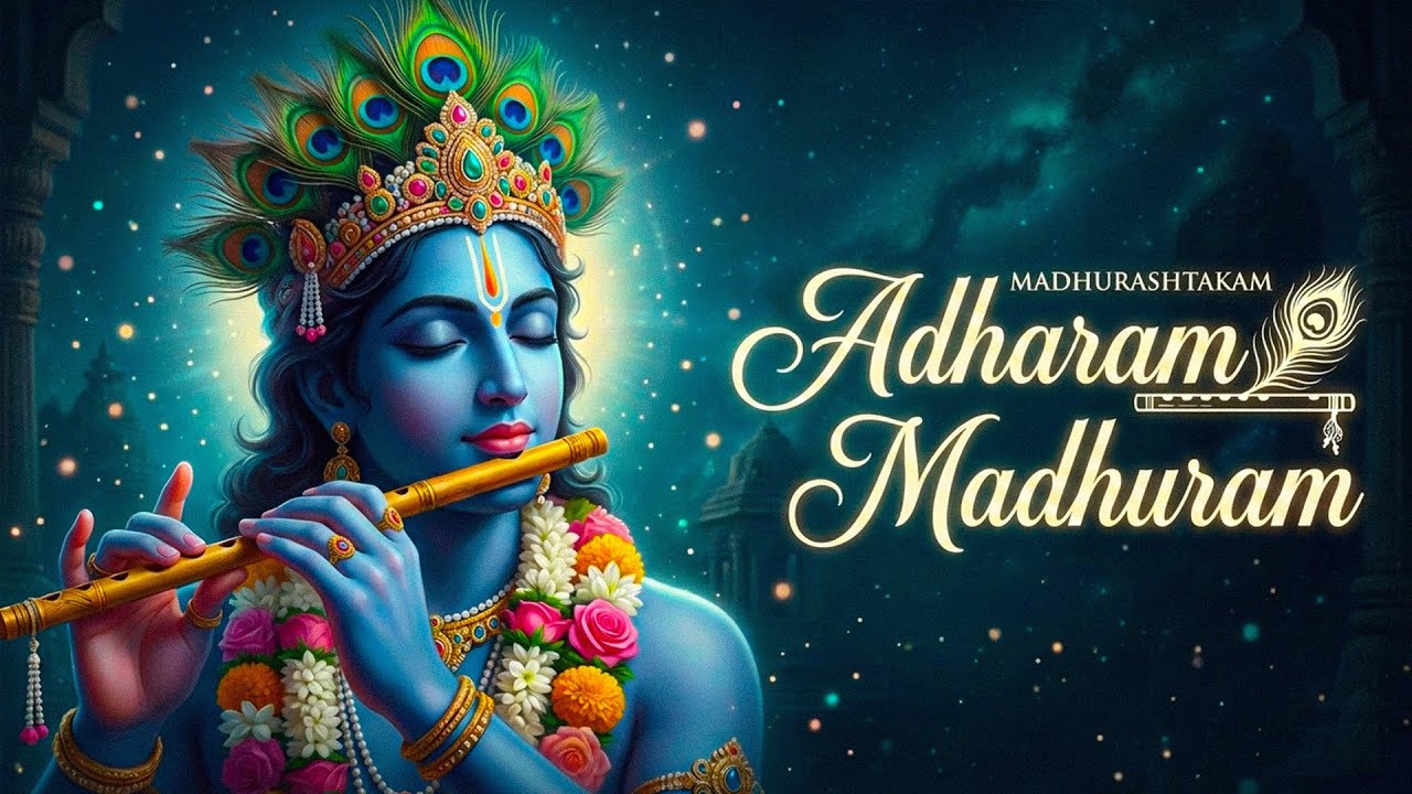 Adharam Madhuram Lofi Krishna Bhajan Bhakti Song Bhajan Song Madhurashtakam