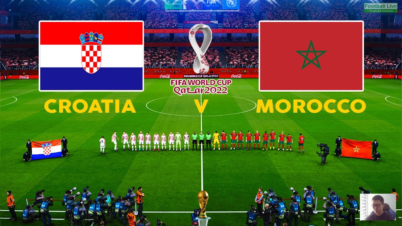 Croatia vs Morocco FIFA World Cup Qatar 2022 Penalty Shootout 3rd Place PES 2021 Gameplay