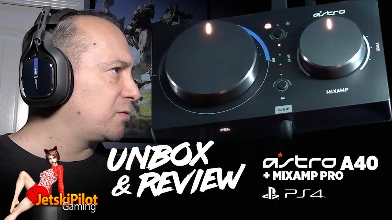 Astro TR A40 Headset Mixamp Pro TR for / PC / Mac | Unbox Review - YouTube