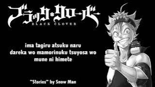 Black Clover Opening 11 Full Stories by Snow Man Lyrics (10 HOURS)