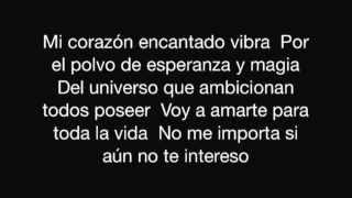 Mi Corazón Encantado-César Franco Letra