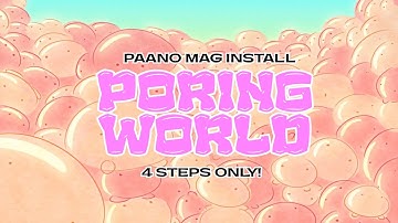 Paano mag install ng Poring World