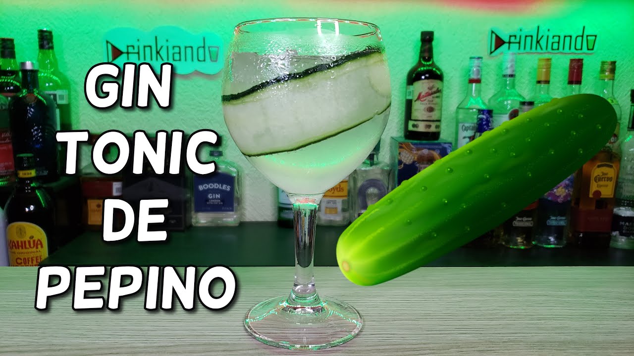 Gin Tonic De Pepino  Deliciosa Receta Paso A Paso