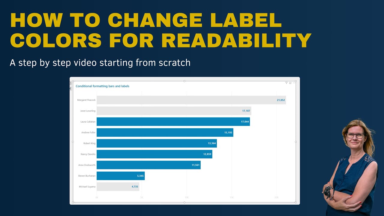 Conditional formatting of labels - YouTube