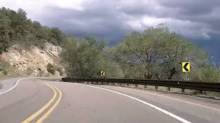 Sandia Crest to Albuquerque Drivelapse Dashcam