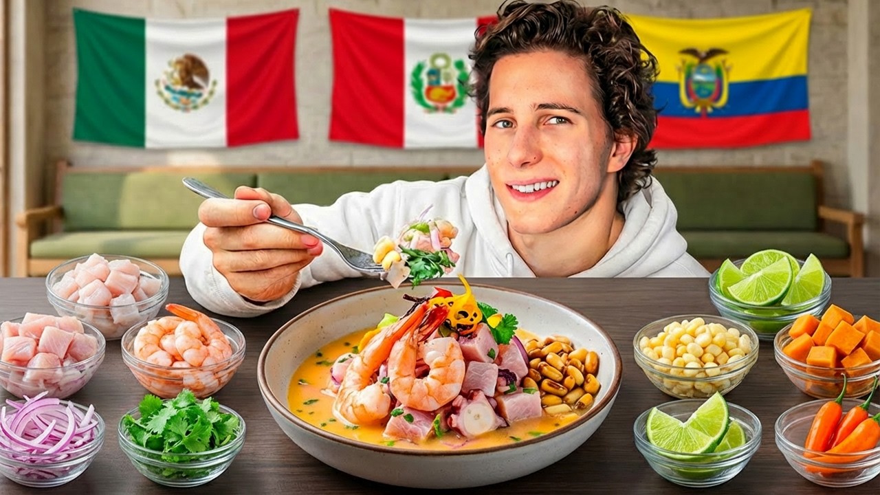 El Mejor Ceviche del MUNDO | Perú vs México vs Ecuador
