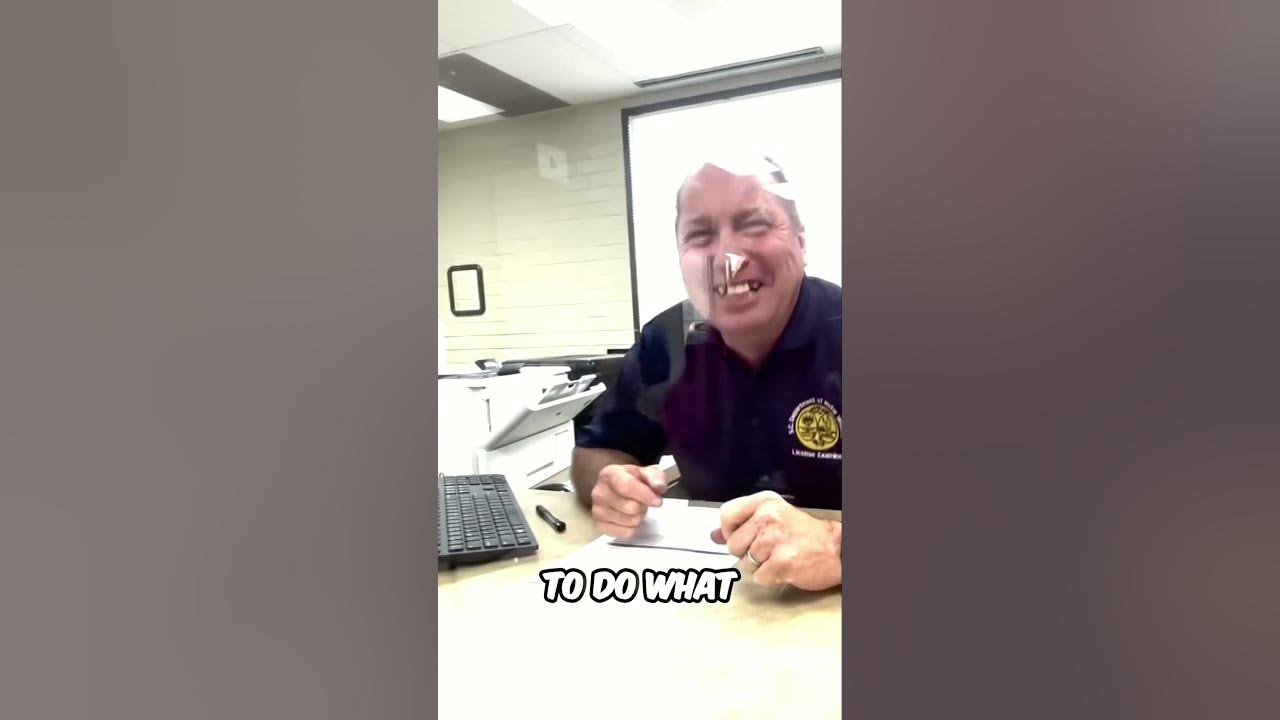 DMV worker gets unexpected compliment! YouTube