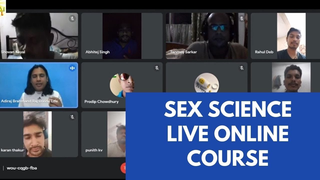 Learn Sex Science Online Course To Solve Sex Problems And Live A Healthy Life Adiraj Brahmand 