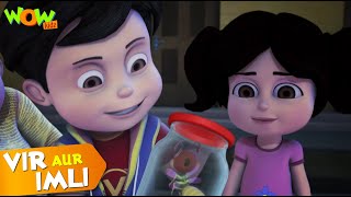 vir jugnu help vir the robot boy hindi cartoon for kids vir aur imli spot