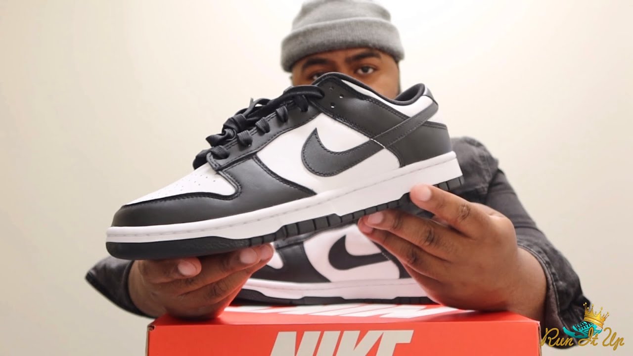 “PANDA” NIKE DUNK LOW UP CLOSE LOOK! — BEST DUNKS OF ALL TIME?! - YouTube