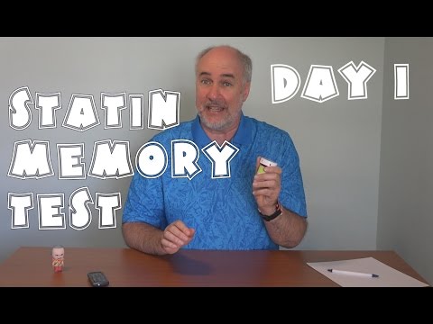 Statins and Memory Problems- An Experiment!