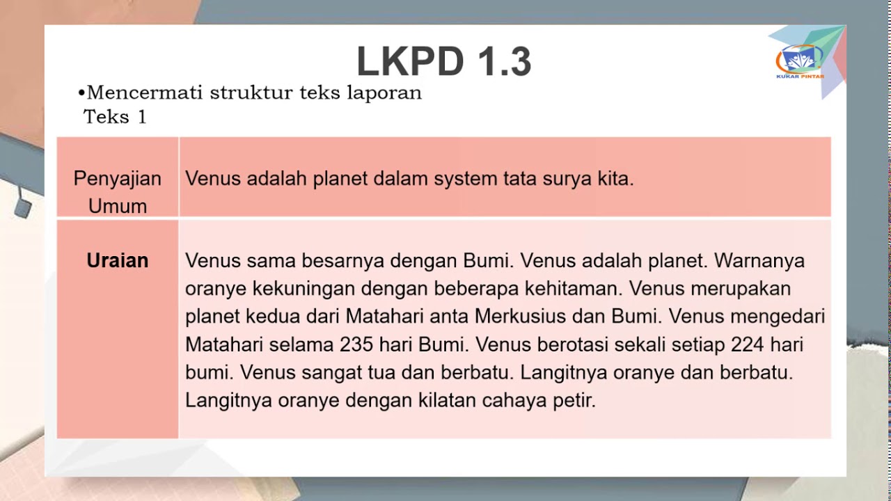 Soal Laporan Percobaan Kls 9 Smp Kurikulum 2013