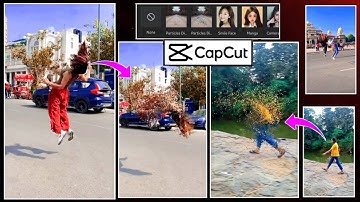 Capcut Particles Disappear Effect ||Capcut Video Editing | Slow Motion Editing | basena ji tech