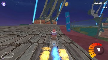 SuperTuxKart 0.9.3: Candela City - 01:24.001