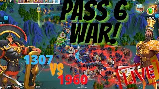 1307 Vs 1960 Pass 6 War Continues !