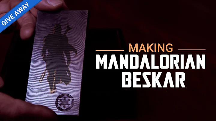 Making Mandalorian Beskar Steel/Ingot (Giveaway fo...
