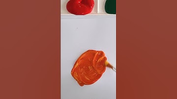 Mixing Colours with paint | Kids Learn Colours | @Colourblocks