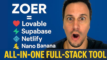 This AI Just Built a Full-Stack App in 60 Seconds (Lovable + Supabase + Netlify + Nano Banana!)