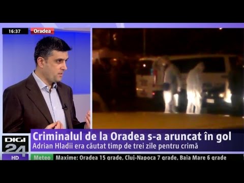 Jurnalul Digi24 Oradea 20 Martie 2017 Despre Crima Comisă De