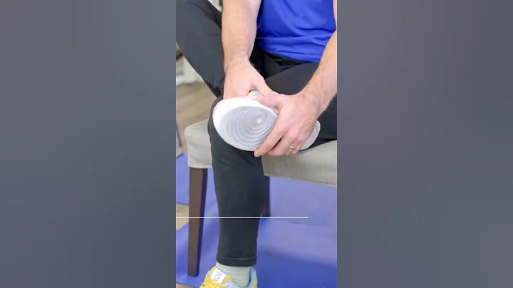 Use your hands during this foot drop active stretch! #footdrop #stretching #shortvideo #shorts