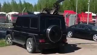 G63 AMG destroyed