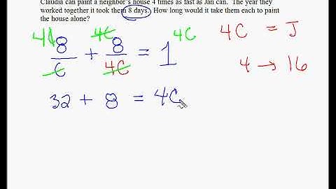 29c Word Problems   Shared work   example 2