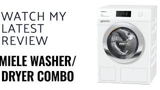 The BEST Washer&Dryer IN THE WORLD?! Miele 2in1 Combo, WTR