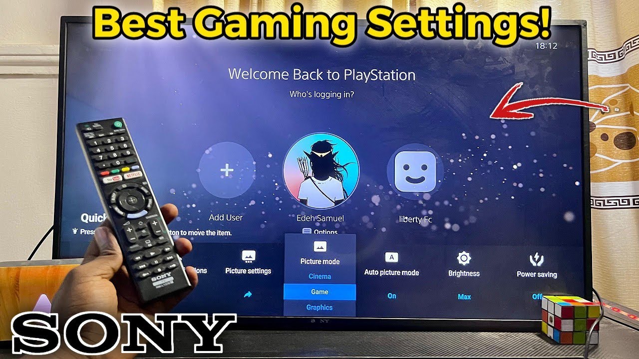 Best Gaming Settings for Sony Bravia TV