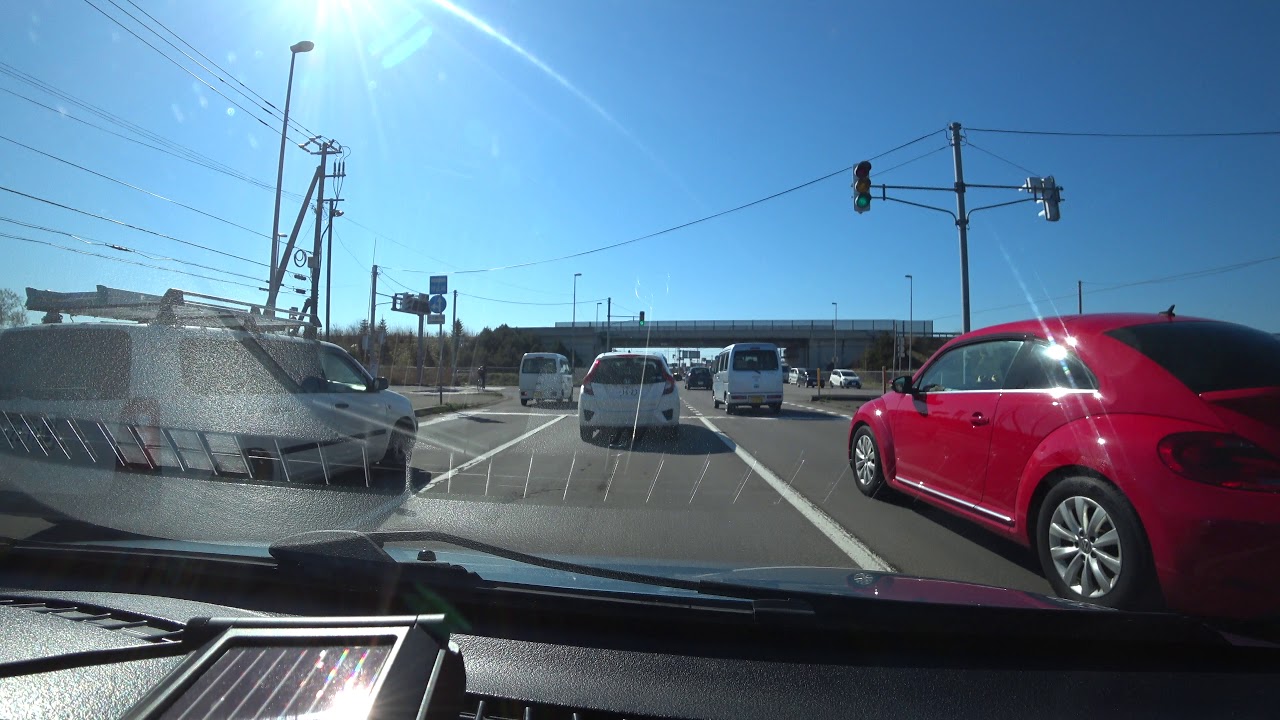 хоккайдо ролл 北海道車載動画（北斗市～函館市）4K対応 Videos taken in Hokkaido