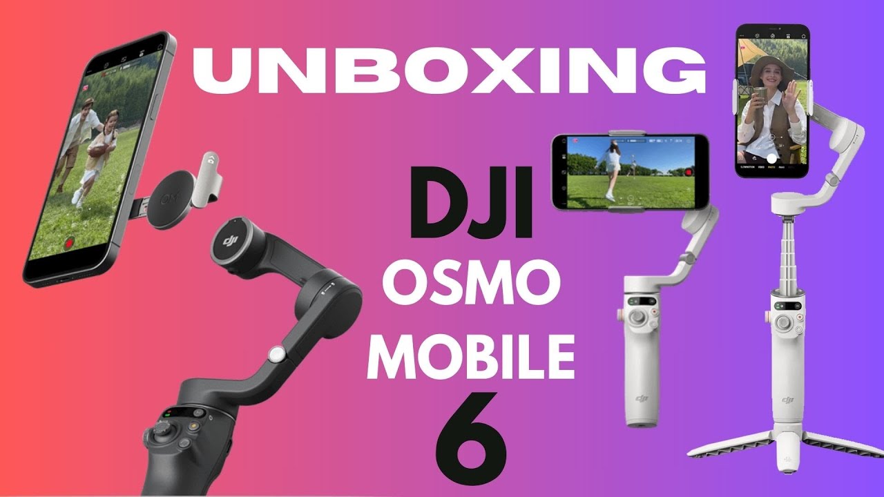 DJI Osmo Mobile 6 Gimball UNBOXING (Review în Română) - YouTube