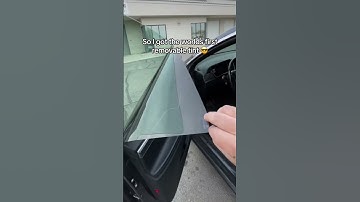 removable window tint is a need!