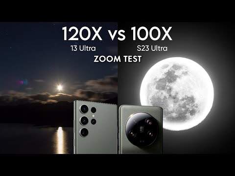 Xiaomi 13 Ultra vs Samsung Galaxy S23 Ultra | 120X vs 100X Zoom Test