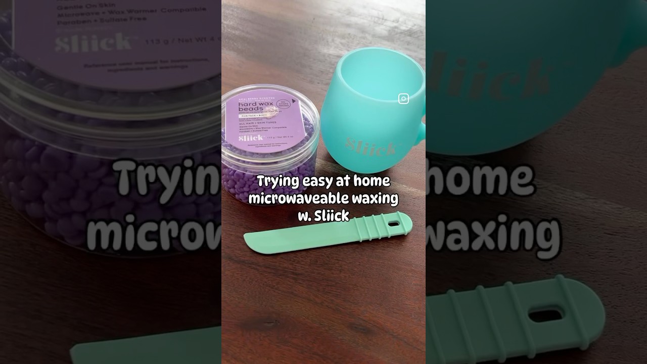 Microwaveable waxing (hair removal) at home! 