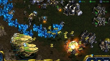 StarCraft Remastered 1v7  ▶  𝐏𝐫𝐨𝐭𝐨𝐬𝐬 𝐯𝐬 𝟑 𝐙𝐞𝐫𝐠 / 𝟑 𝐏𝐫𝐨𝐭𝐨𝐬𝐬 / 𝟏 𝐓𝐞𝐫𝐫𝐚𝐧  (vs 7 Computers)