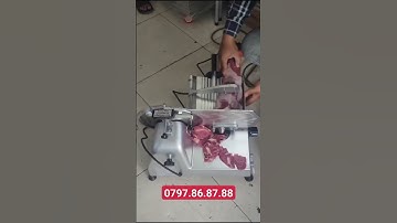 Máy Thái Thịt Đông Lạnh ALPHA ES-250 | Điện Máy Thiên Long📞0967.309.345