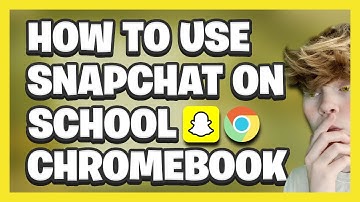 How To Use SNAPCHAT ON SCHOOL CHROMEBOOK!