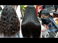 permanent hair straight/ rebonding,smoothening करने का सही तरीका/पार्लर जैसी rebounding कैसे करें