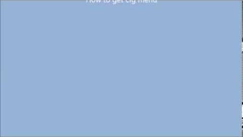 How to get cfg menu on mw2